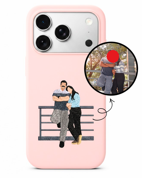 Custom Memories Embroidered Phone Case