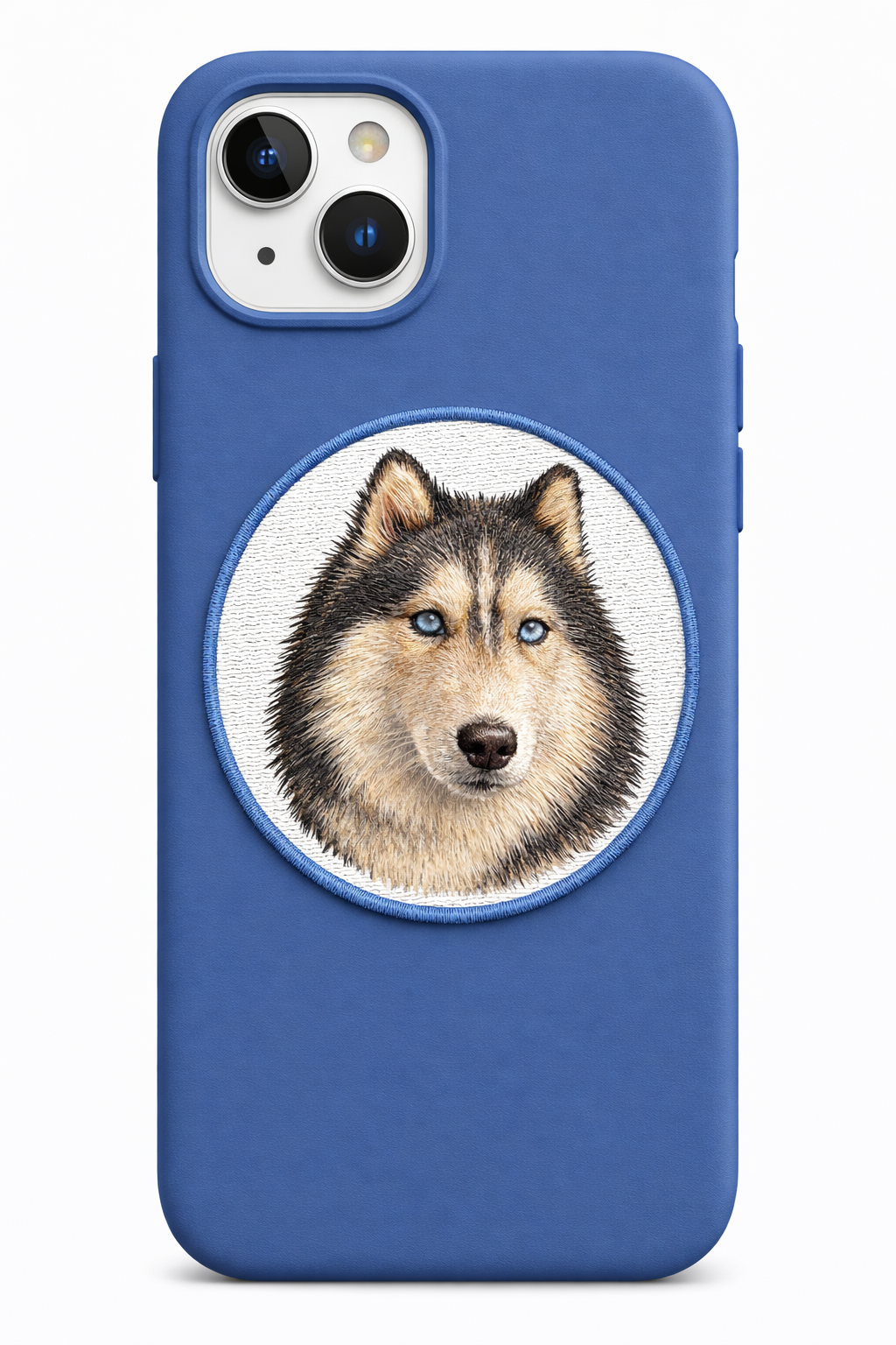 Custom Pet Portrait Embroidered Phone Case