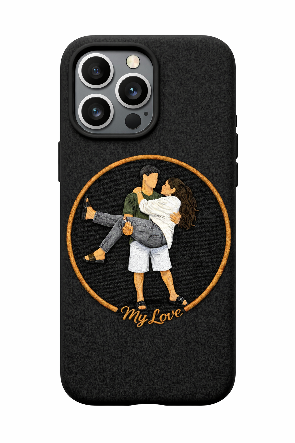 Custom Memories Embroidered Phone Case
